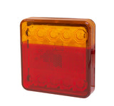 20 Series Right Hand LED Combo Trailer Lamp - Stop / Tail / Indicator / License Plate (10-30V)