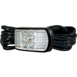 SM60 Series Clear Lens Front Clearance LED Marker with 3m Cable