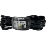 SM62 Series Clear Lens Front Clearance LED Marker with 3m Cable