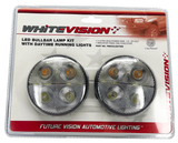 890 Series LED Round Bullbar Lamp Indicator / Park / DRL Twin Blister