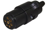 Trailer Plug - Small Plastic Round 7 Pin