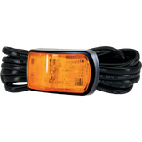 SM60 Series Amber Lens Front LED Marker with 3m Cable