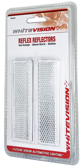 WR140 Series Clear Reflector - Twin Pack Blister