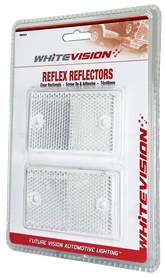 WR6 Series Clear Self Adhesive Reflector - - Twin Pack Blister