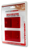 WR6 Series Red Self Adhesive Reflector - Twin Pack Blister