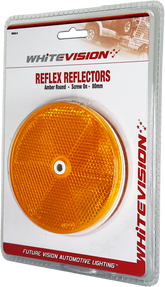 WR80 Series Round Amber Delineator- Twin Pack Blister