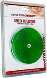 WR80 Series Round Green Delineator- Twin Pack Blister