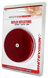 WR80 Series Round Red Delineator - Twin Pack Blister