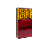 120 Series Right Hand LED Combo Trailer Lamp - Stop / Tail / Indicator / License Plate (12V)