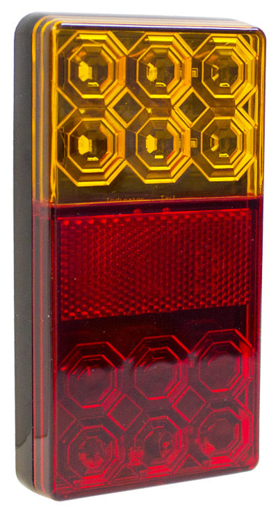 120 Series Left Hand LED Combo Trailer Lamp - Stop / Tail / Indicator (10-30V)