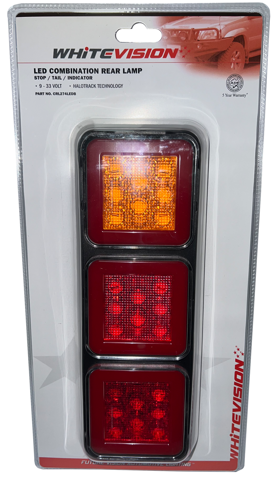 274 Series LED Combo Lamp - Stop / Tail / Indicator Blister