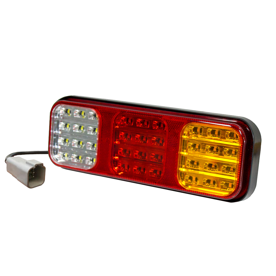 280 Series LED Combo Lamp - Stop / Tail / Indicator / Reverse Blister with Deutsch
