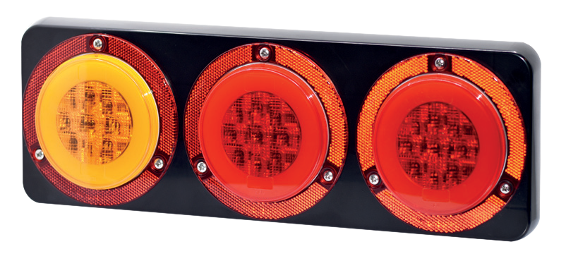 455 Series LED Diffused Right Hand Combo Lamp - Stop / Tail / Indicator