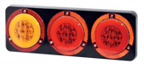 455 Series LED Diffused Right Hand Combo Lamp - Stop / Tail / Indicator