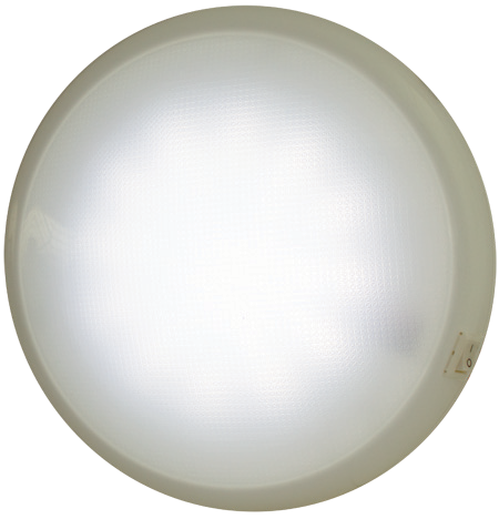 10" Round LED Oyster Interior Light