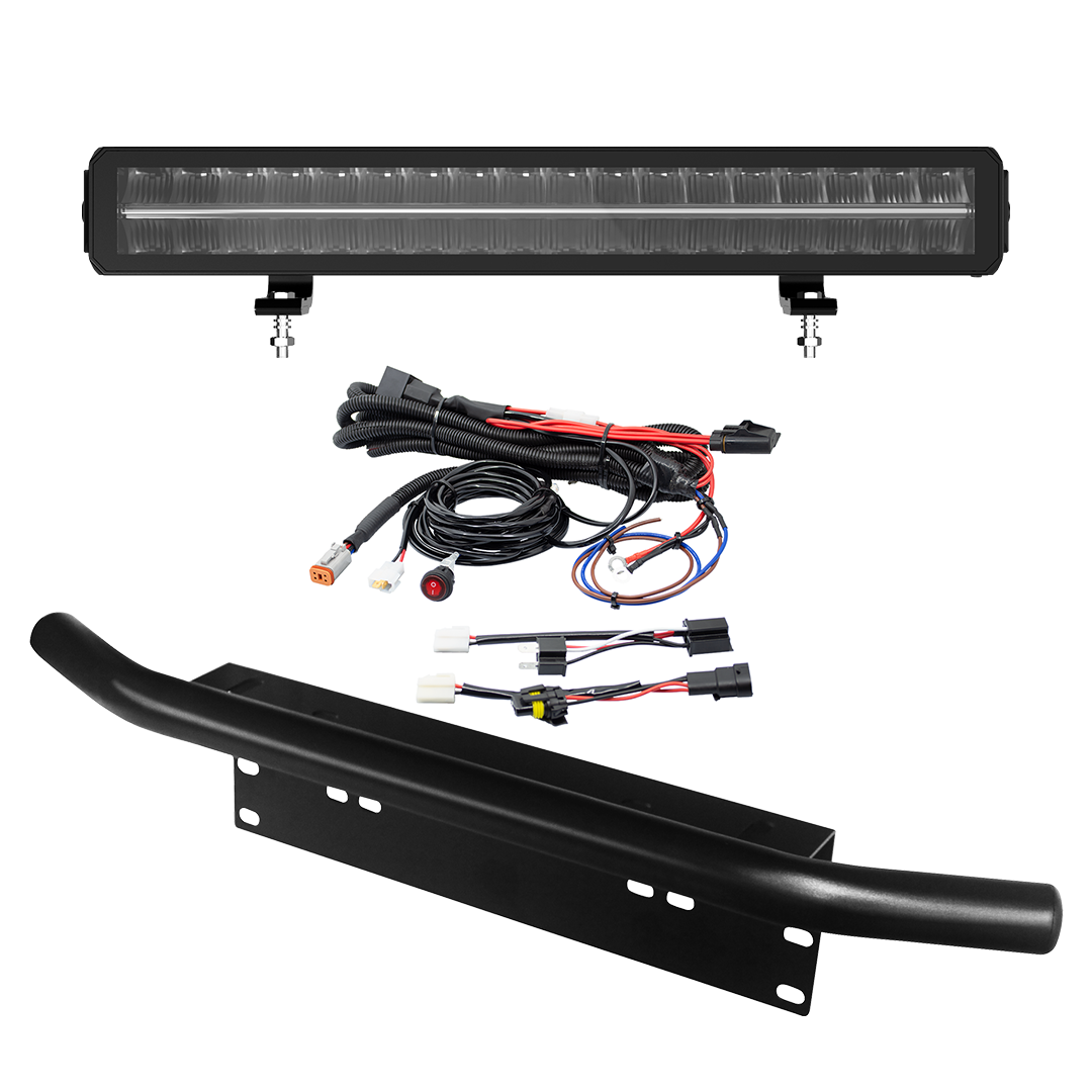 22 Double Row Rayzer LED light Bar Install Pack