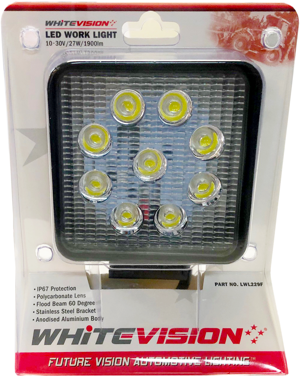 200 Series LED Square Flood Worklight