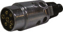 Trailer Plug - Large Metal Round 7 Pin