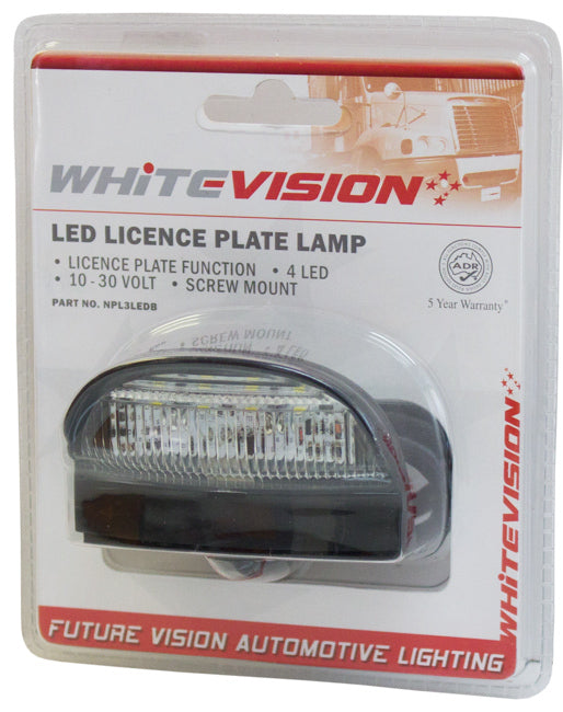 NPL3 Series LED Licence Plate Lamp Blister