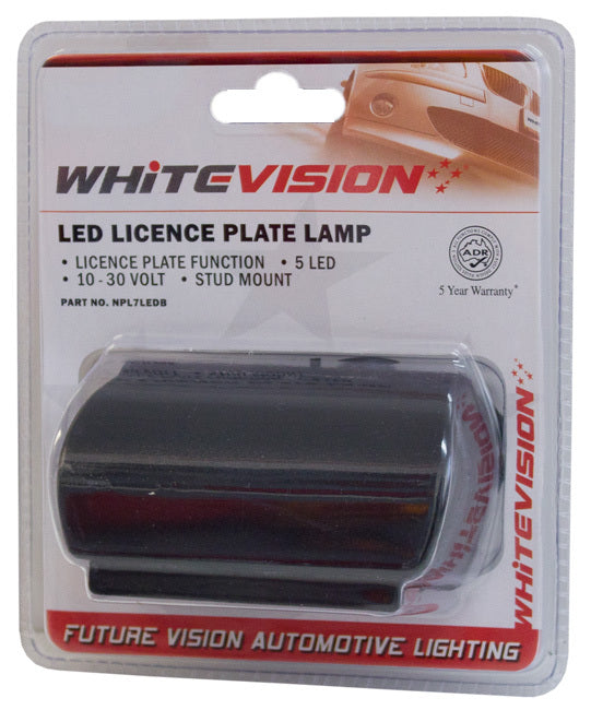 NPL7 Series LED Licence Plate Lamp Blister