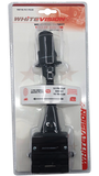 Trailer Adaptor - Flat 7 Pin Large Small Plug to 12 Pin Socket Blister