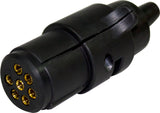 Trailer Plug - Small Plastic Round 7 Pin