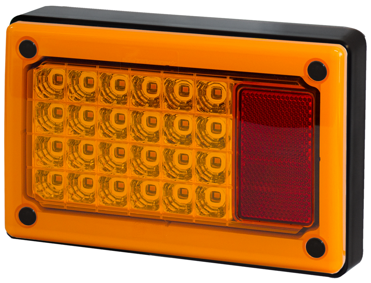 605 Series LED Indicator Lamp with Black Base