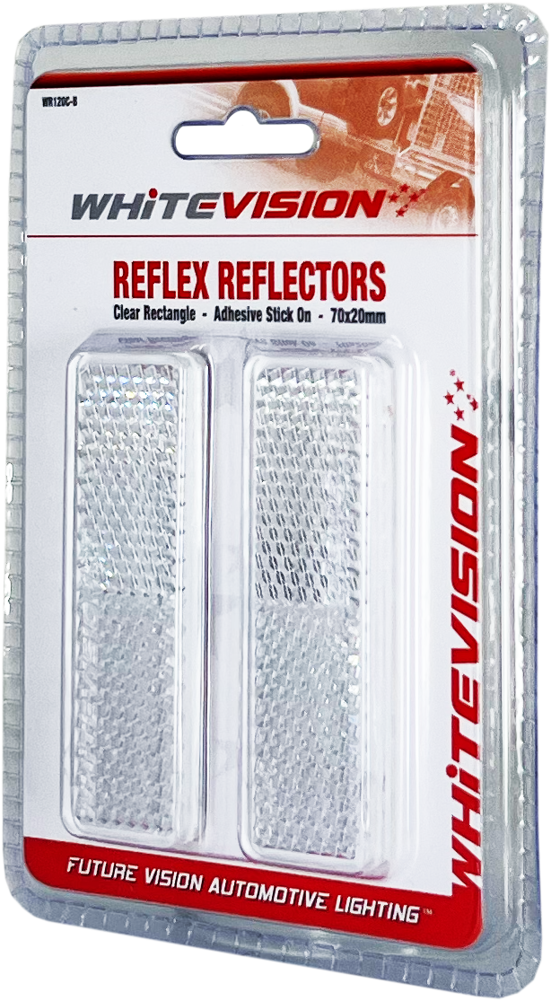 WR120 Series Clear Reflector Blister
