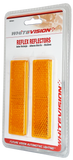 WR140 Series Amber Reflector - Twin Pack Blister