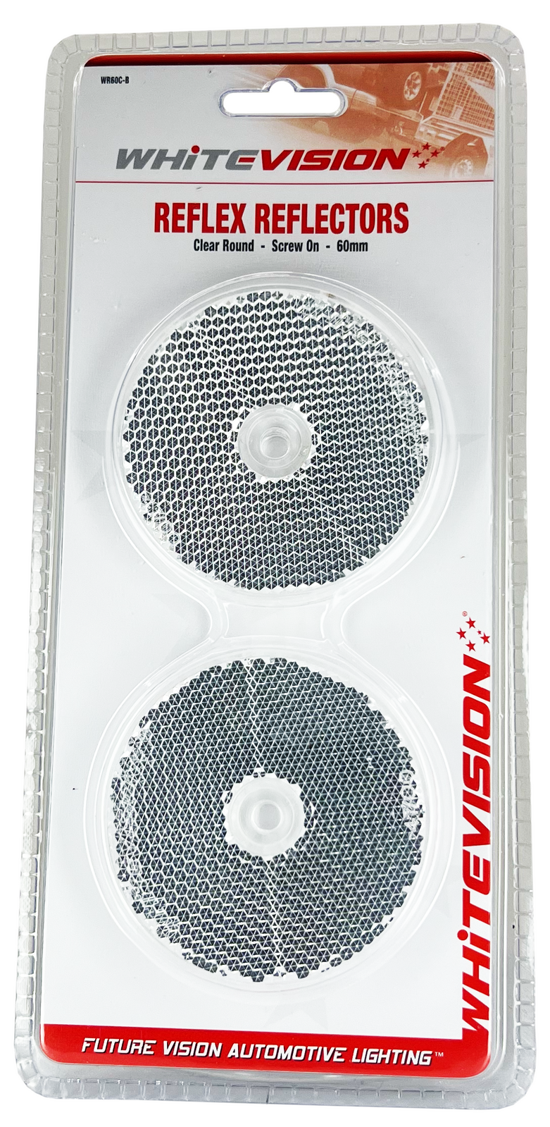 WR60 Series Round Clear Reflector Blister