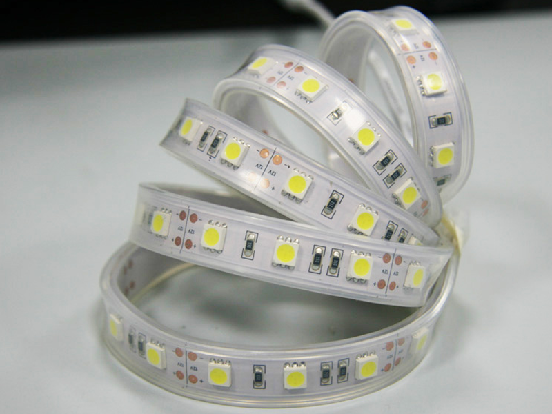 T3 series IP65-rated flexible LED strip suitable for outdoor and indoor use in all weather conditions